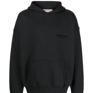 Fear of God Essentials Hoodie in Black